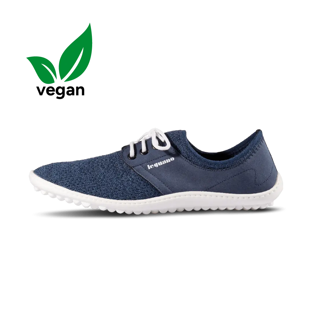 Leguano Juno Sailor - Zapatillas Casual y de Oficina Unisex Azules  Cacles Barefoot