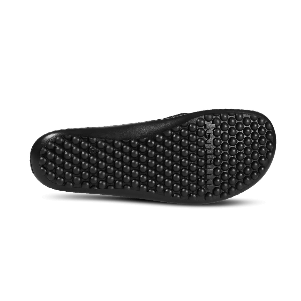 Leguano Juno Schwarz - Zapatillas Casual y de Oficina Unisex Negras  Cacles Barefoot