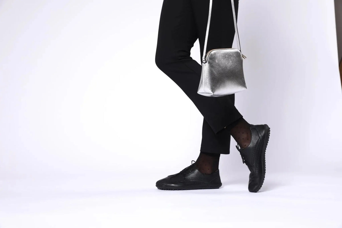 Leguano - Marilyn Schwarz - Zapatos Barefoot Elegantes de cuero