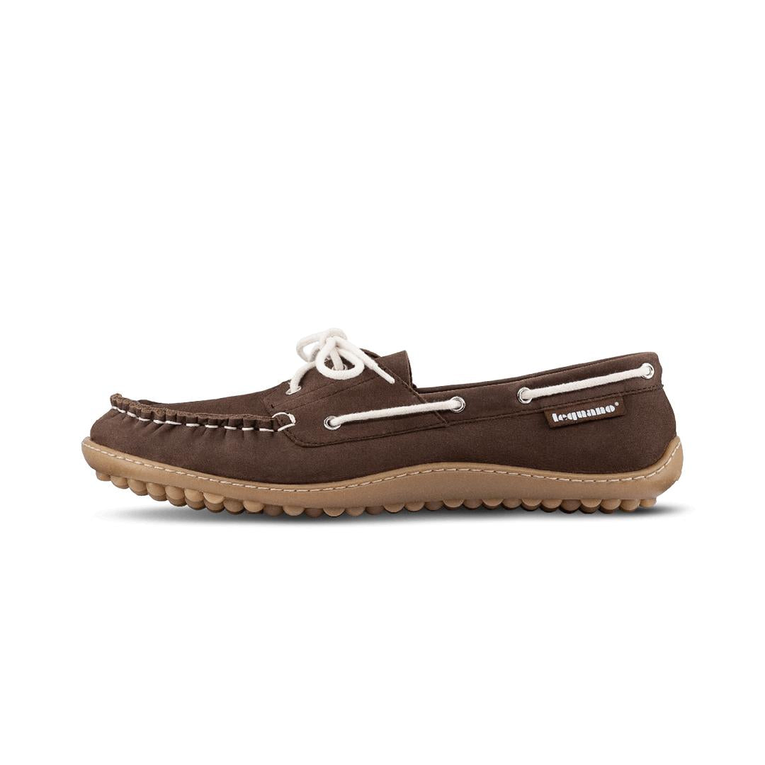 Leguano Moreccasin Mocha - Naúticos Barefoot Unisex Marrones