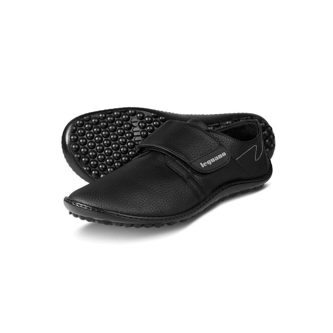 Leguano - Neron - Zapatos Barefoot Velcro
