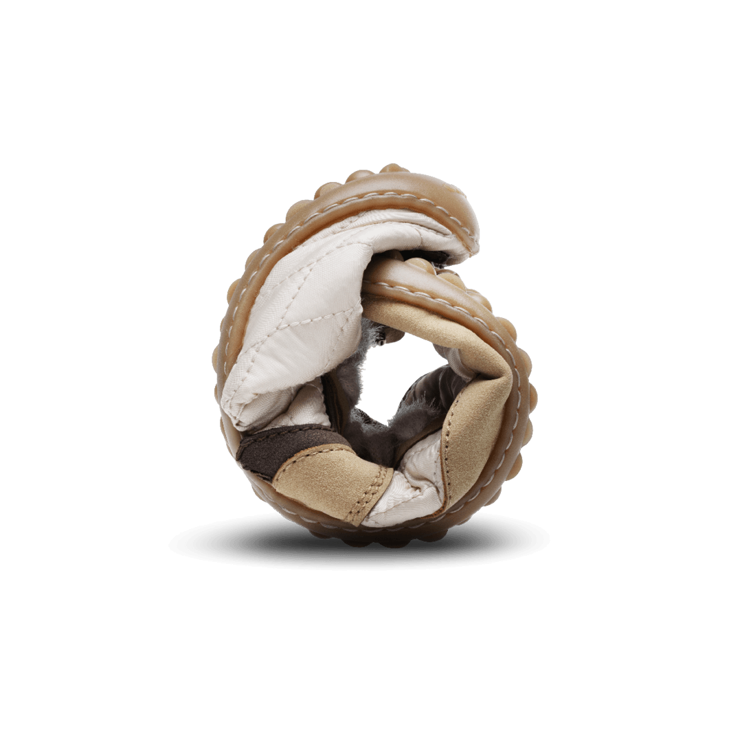 Leguano Nightstep Cosy Cream - Zapatillas Barefoot Casual Everyday para Mujer Blanco Beige-zapatilla casual-Leguano-Cacles Barefoot