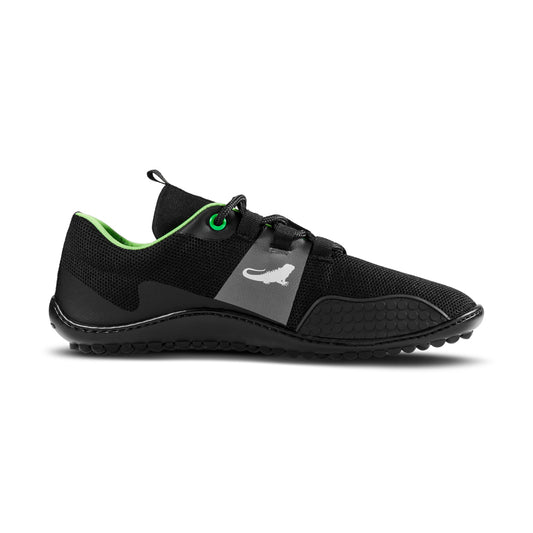 Leguano - Spinwyn Black - Deportivas Barefoot Entrenamiento y Deportes de Interior