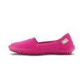 Leguano Slip-ons Flair Pink - Zapatillas sin cordones barefoot ligeras para mujer