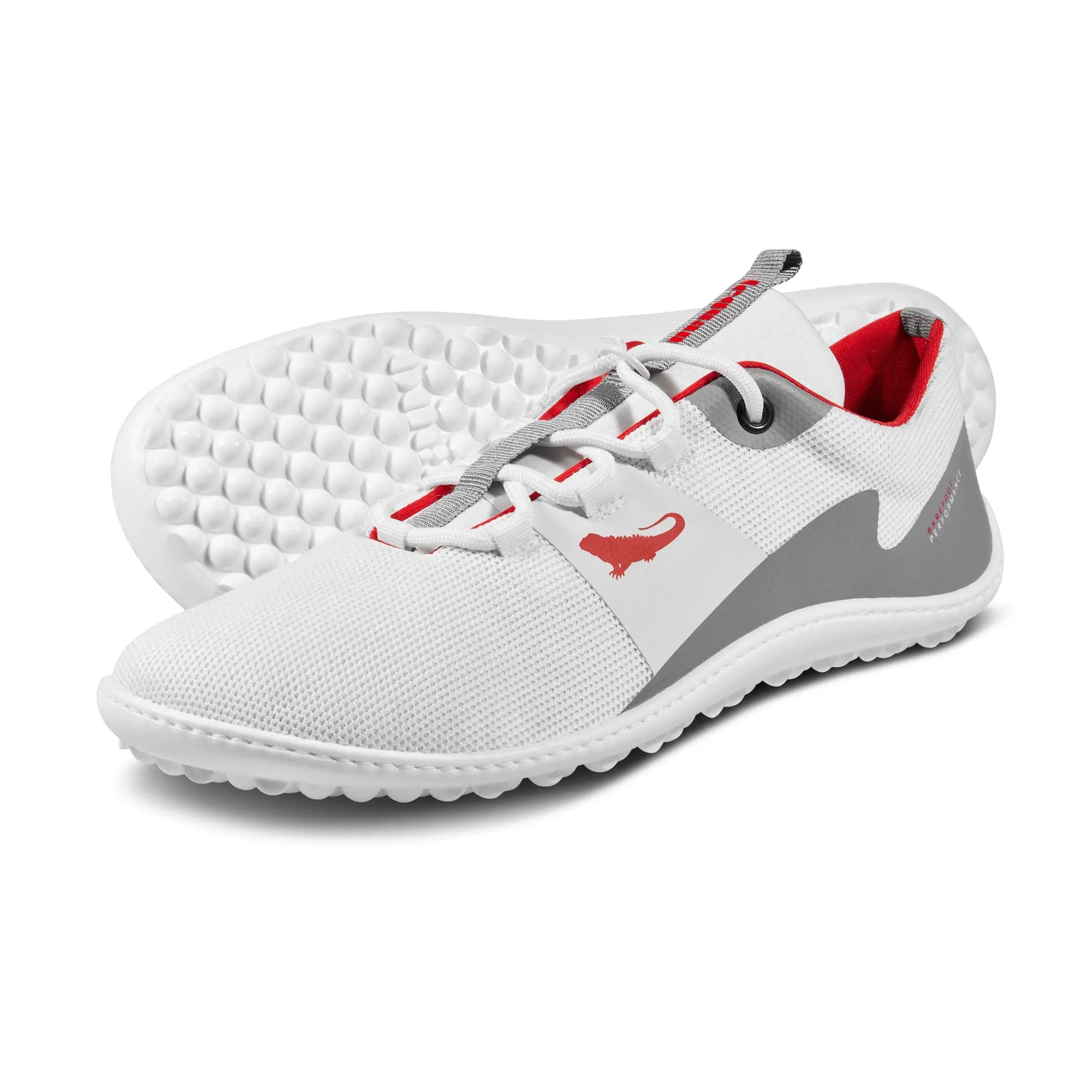 Leguano - Spinwyn White - Zapatillas Barefoot Entrenamiento y Deportes de Interior