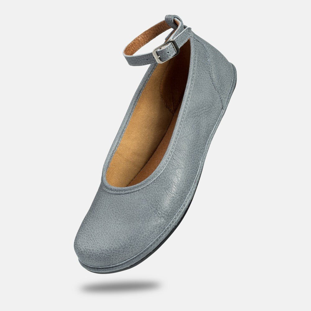 Magical Shoes Ada Azzur - Bailarinas barefoot de mujer azul marino-Bailarinas-Magical Shoes-Cacles Barefoot