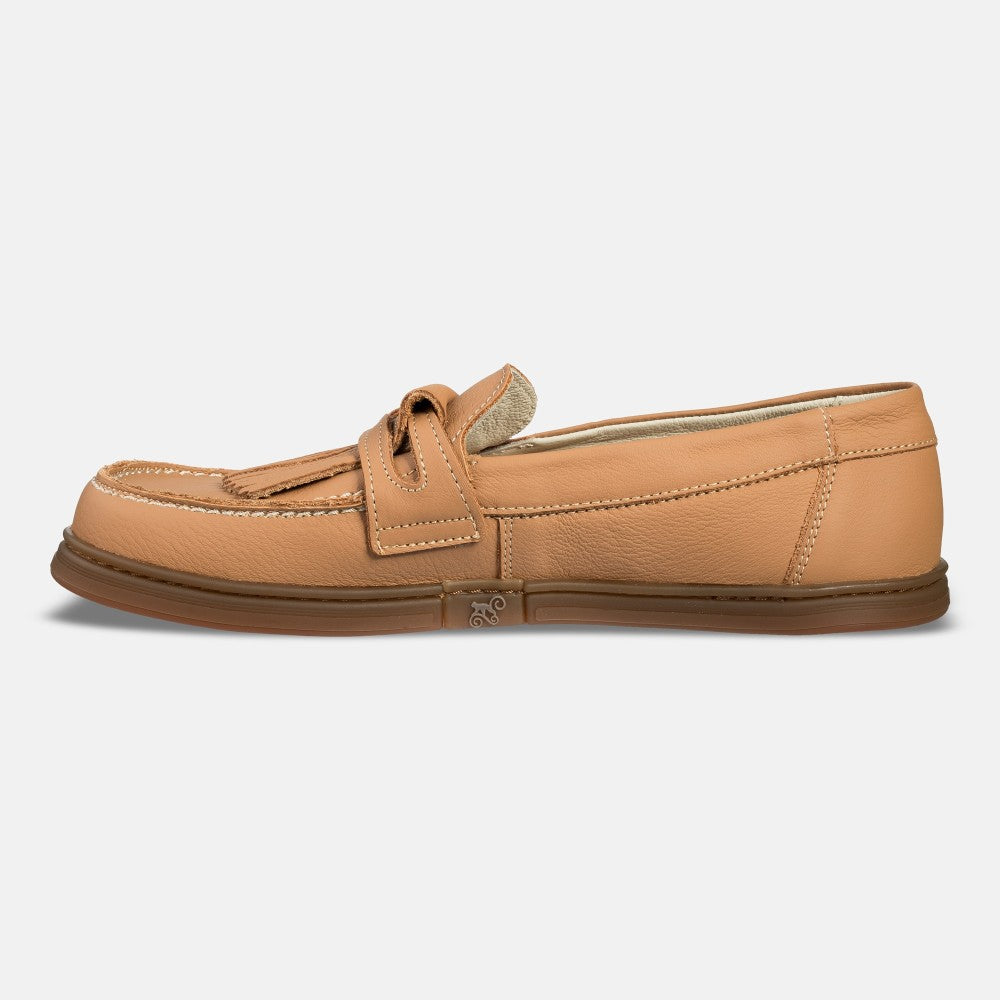 Magical Shoes Pienza Amber - Mocasines barefoot unisex beige  Cacles Barefoot