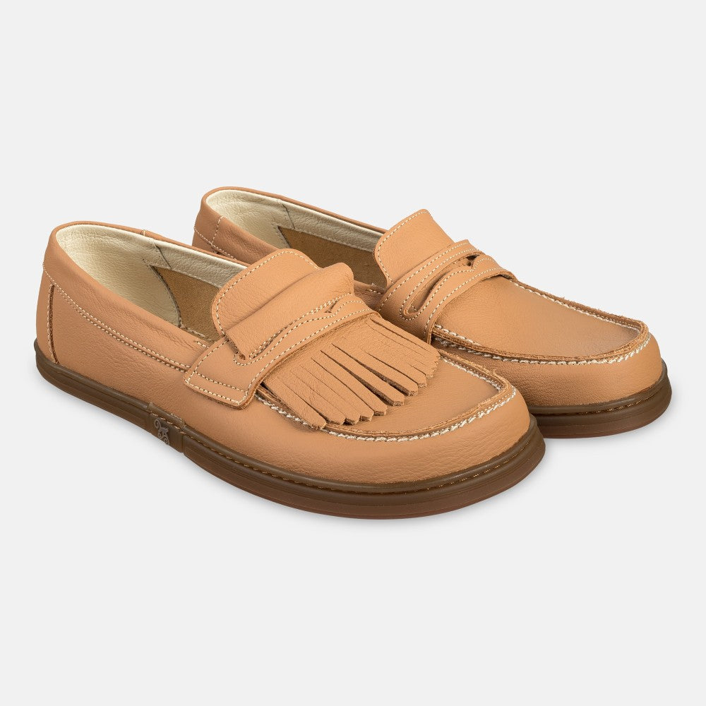 Magical Shoes Pienza Amber - Mocasines barefoot unisex beige  Cacles Barefoot