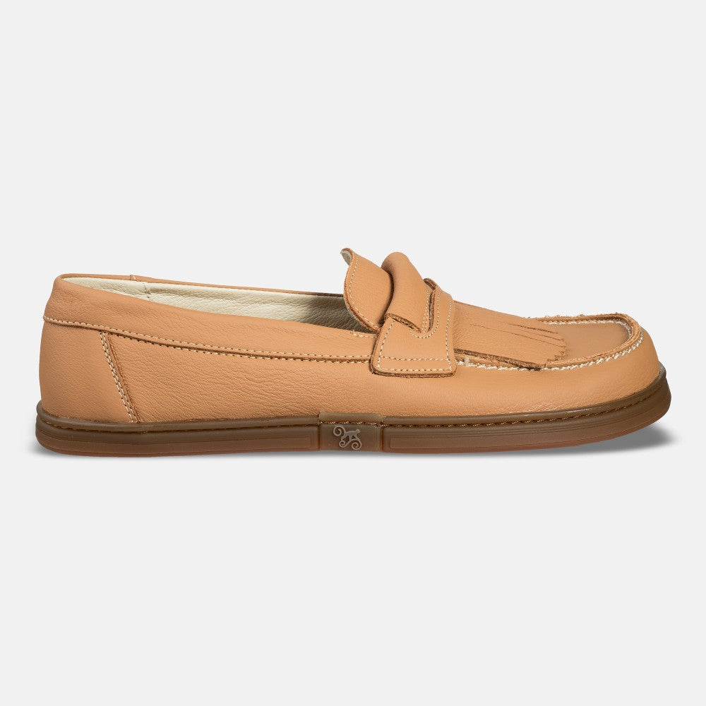 Magical Shoes Pienza Amber - Mocasines barefoot unisex beige  Cacles Barefoot