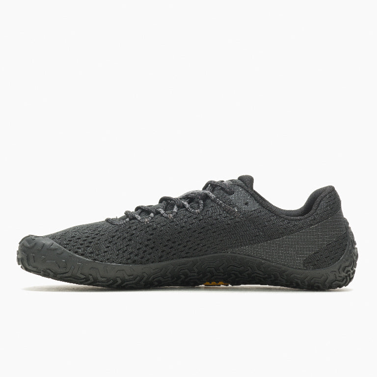 Merrell - Vapor Glove 6 Black - Deportivas Barefoot para entrenar y senderos sencillos-Merrell-Cacles Barefoot-Tienda de calzado barefoot respetuoso minimalista