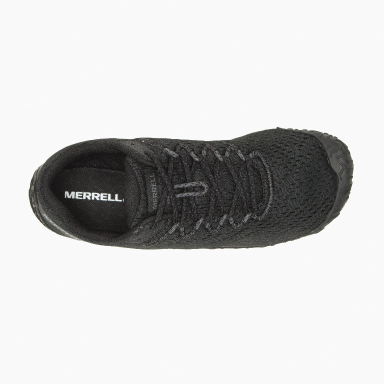 Merrell - Vapor Glove 6 Black - Deportivas Barefoot para entrenar y senderos sencillos-Merrell-Cacles Barefoot-Tienda de calzado barefoot respetuoso minimalista