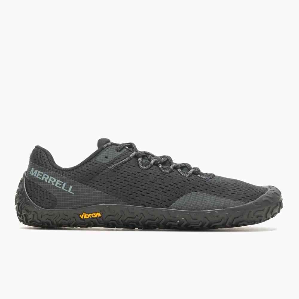 Merrell - Vapor Glove 6 Black - Deportivas Barefoot para entrenar y senderos sencillos-Merrell-Cacles Barefoot-Tienda de calzado barefoot respetuoso minimalista