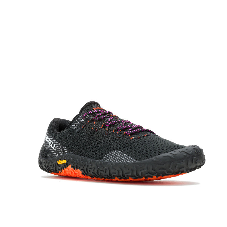 Merrell - Vapor Glove 6 Black Multi - Deportivas Barefoot para entrenar y senderos sencillos-Merrell-Cacles Barefoot-Tienda de calzado barefoot respetuoso minimalista