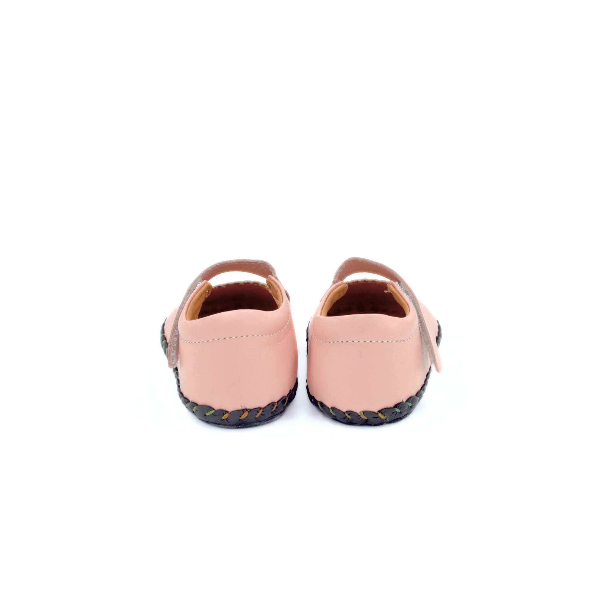 Minimus - Little Dove Pink - merceditas respetuosas de primeros pasos rosas
