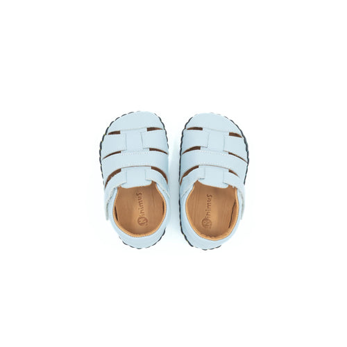 Minimus - Little King Fisher Baby Blue - sandalias respetuosas de primeros pasos azules