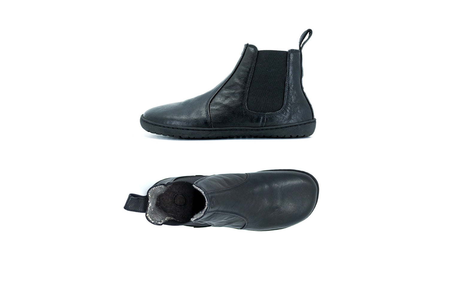 Mukishoes - Chelsea Black - Botines barefoot-Mukishoes-Cacles Barefoot-Tienda de calzado barefoot respetuoso minimalista