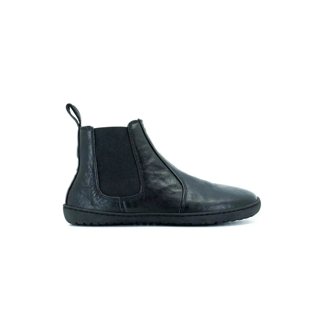Mukishoes - Chelsea Black - Botines barefoot unisex