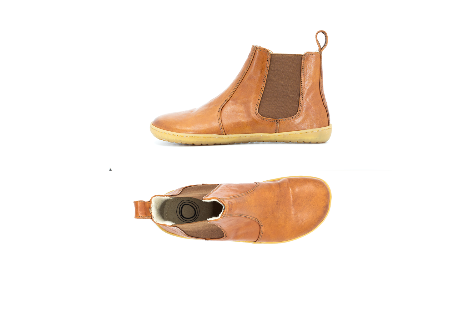 Mukishoes - Chelsea Caramel - Botines barefoot-Mukishoes-Cacles Barefoot-Tienda de calzado barefoot respetuoso minimalista