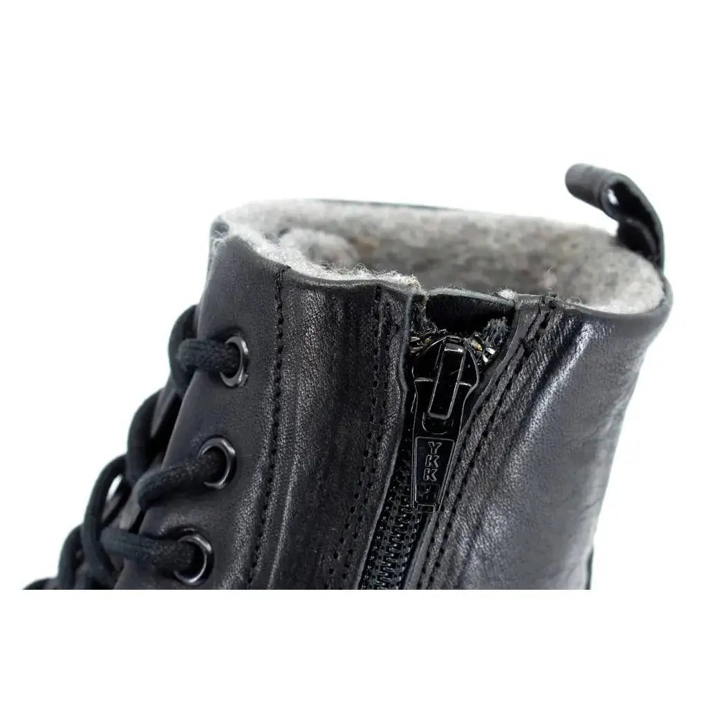 Mukishoes - Igneous II Black - Botines de cordones barefoot