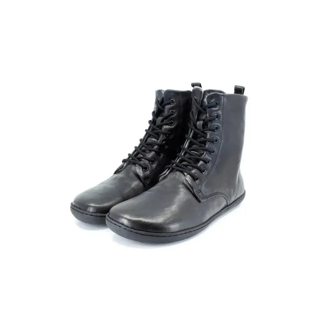 Mukishoes - Igneous II Black - Botines de cordones barefoot