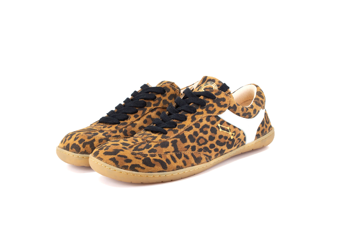 Mukishoes - Lyra Leo - Deportivas barefoot de leopardo