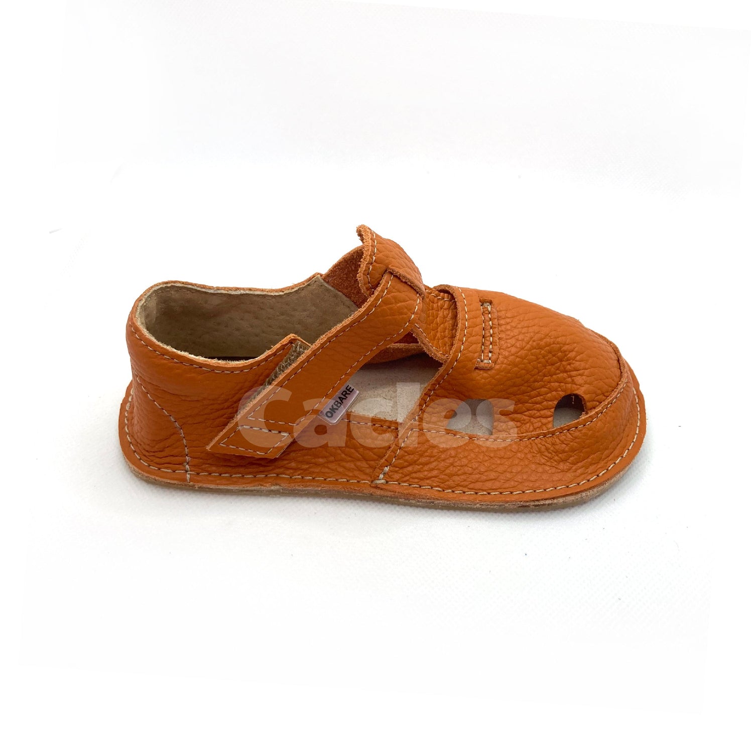 Okbare - Ithaka Mandarina - Sandalias minimalistas-Okbare-Cacles Barefoot-Tienda de calzado barefoot respetuoso minimalista