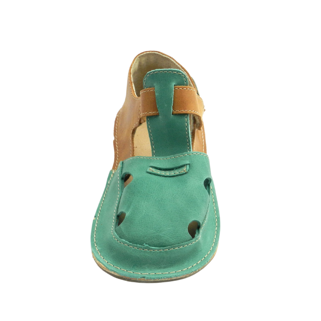 Okbare - Ithaka Verde - Sandalias minimalistas T33-Okbare-Cacles Barefoot-Tienda de calzado barefoot respetuoso minimalista