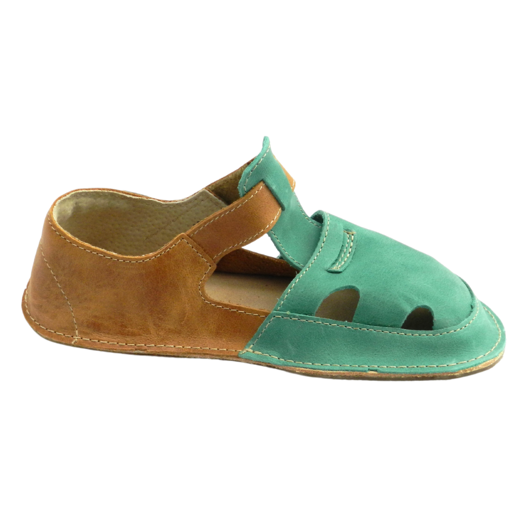 Okbare - Ithaka Verde - Sandalias minimalistas T33-Okbare-Cacles Barefoot-Tienda de calzado barefoot respetuoso minimalista