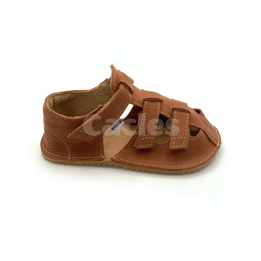 Okbare -Maya Marron - Sandalias minimalistas-Okbare-Cacles Barefoot-Tienda de calzado barefoot respetuoso minimalista
