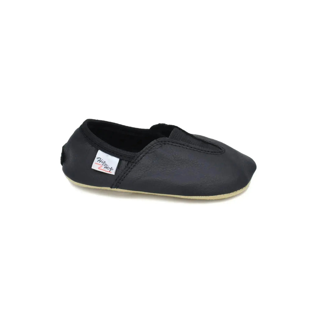 OmaKing - Hip-Hop 1st steps - Black - zapatillas respetuosas de primeros pasos negras
