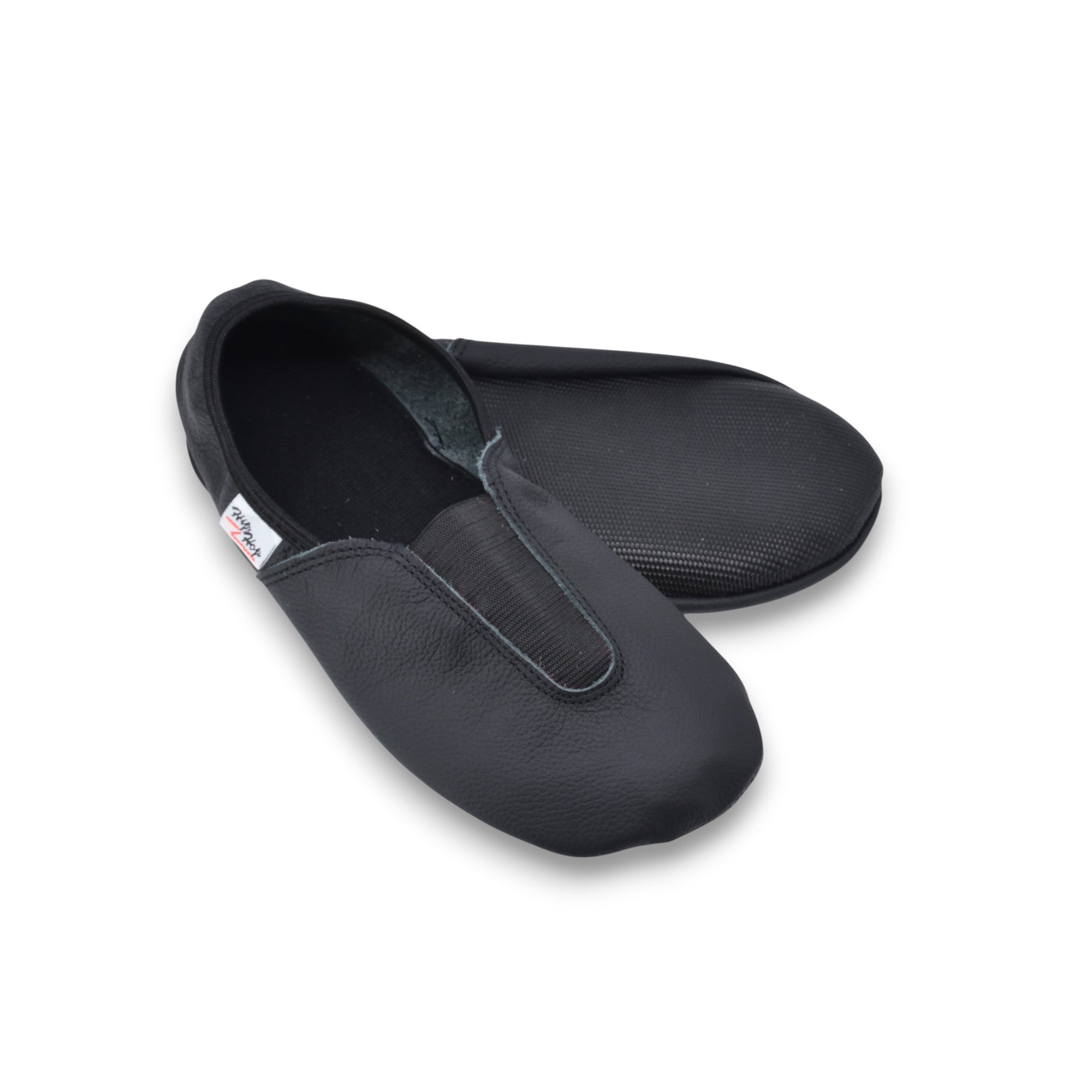OmaKing - Hip-Hop Noir Pieds Larges - chaussures de gymnastique barefoot