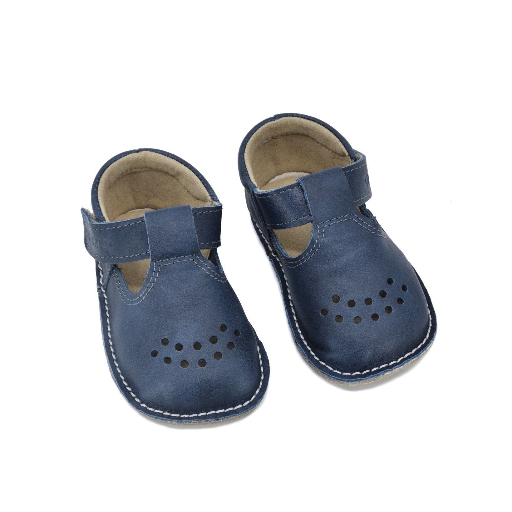 OmaKing - Lusti Blue - zapatitos barefoot infantiles