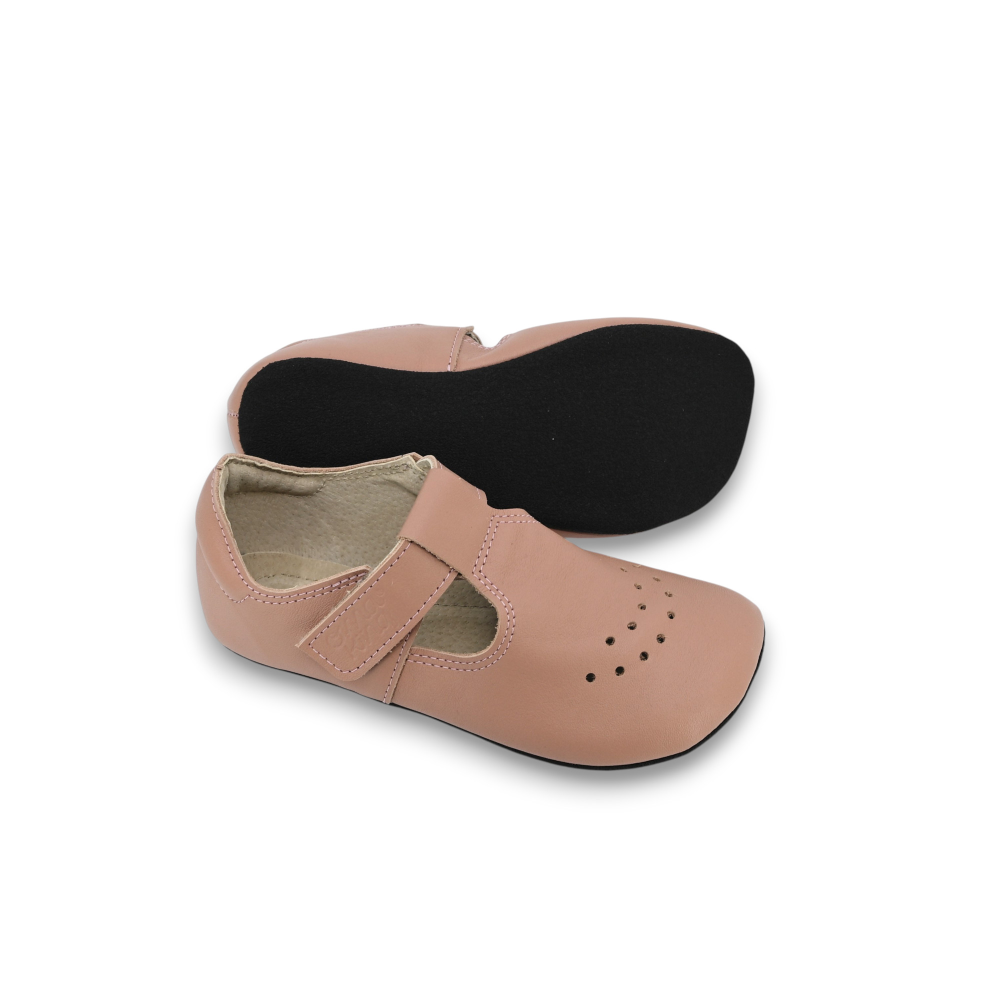 OmaKing Mutsu Big Kids Pink - zapatitos barefoot ultraflexibles para niños grandes rosas
