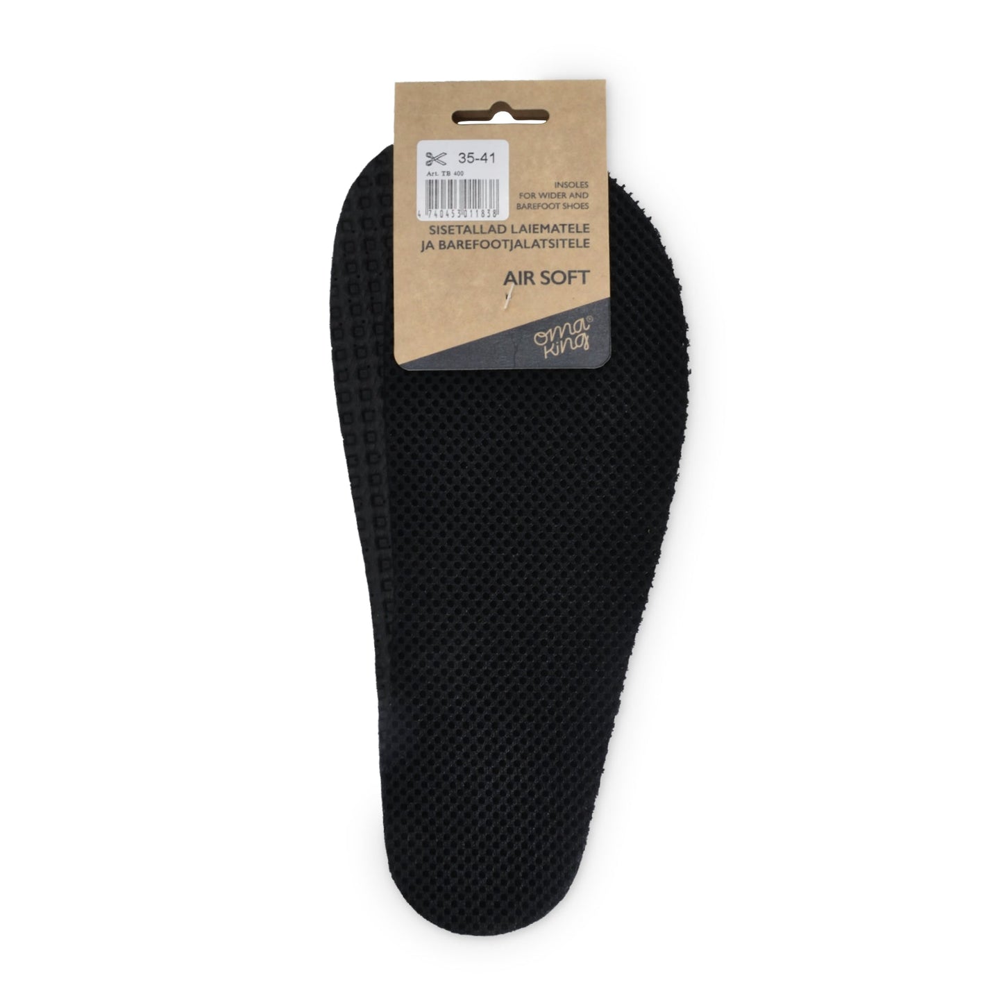 OmaKing - Plantillas barefoot universales recortables - air soft - 5 mm-Oma King-Cacles Barefoot-Tienda de calzado barefoot respetuoso minimalista
