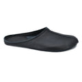 OmaKing Sulbi Black - Zapatillas de casa barefoot sin talón de cuero reciclado negras  Cacles Barefoot