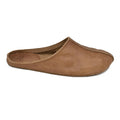 OmaKing Sulbi Brown - Zapatillas de casa barefoot sin talón de cuero reciclado marrones  Cacles Barefoot