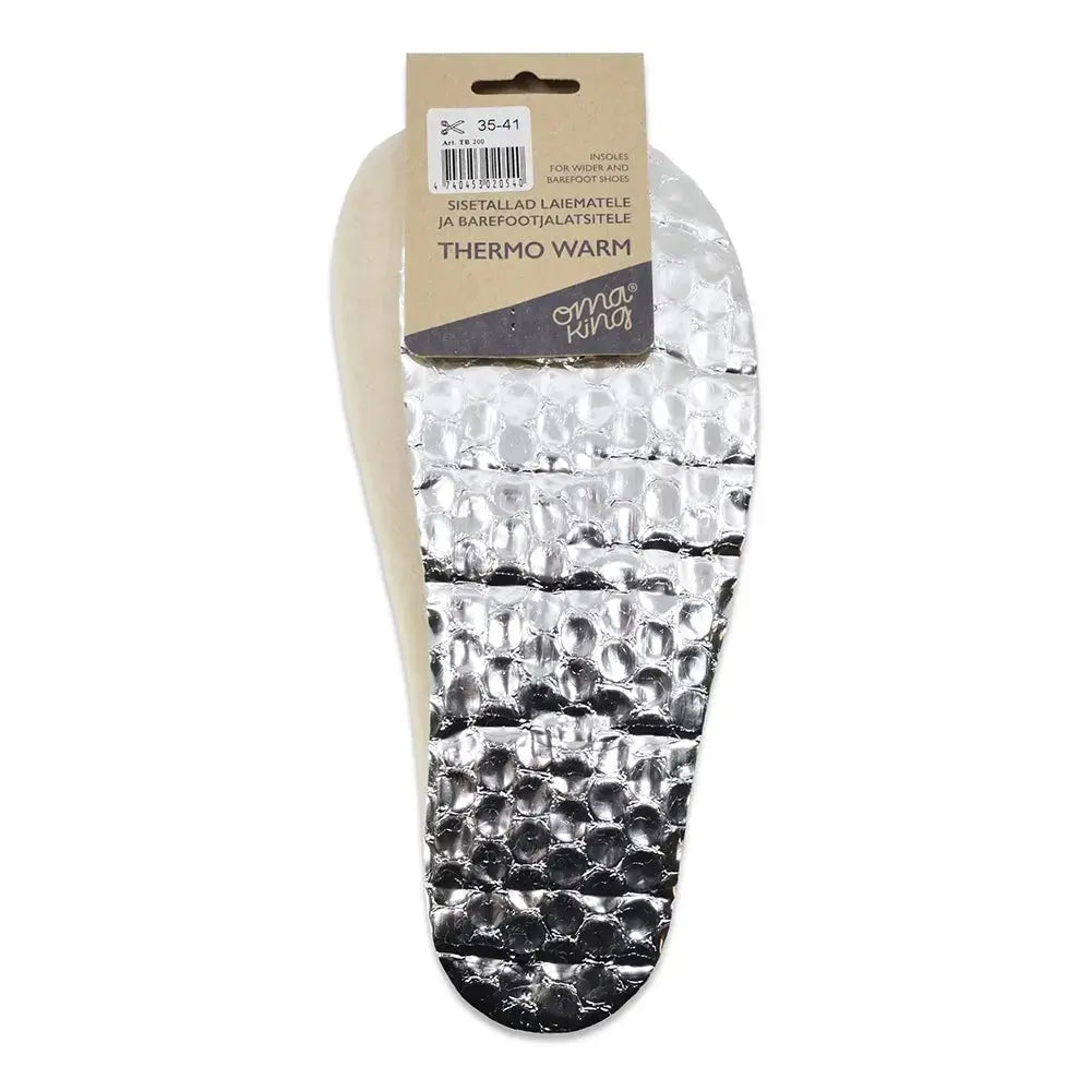 OmaKing Thermo Warm - Plantillas barefoot recortables térmicas aislantes 5 mm