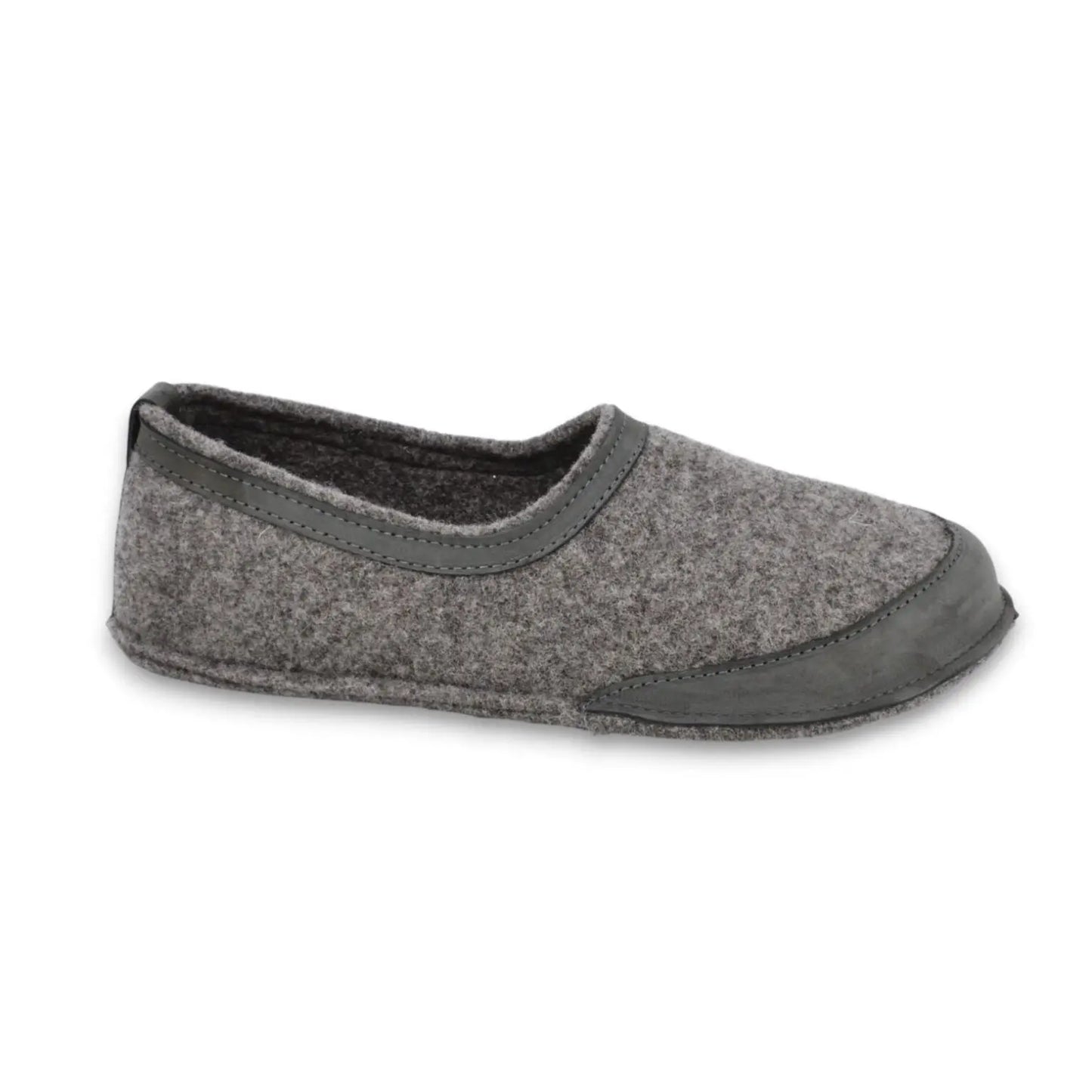 OmaKing - Tuuka Dark Grey - zapatillas de casa barefoot fieltro