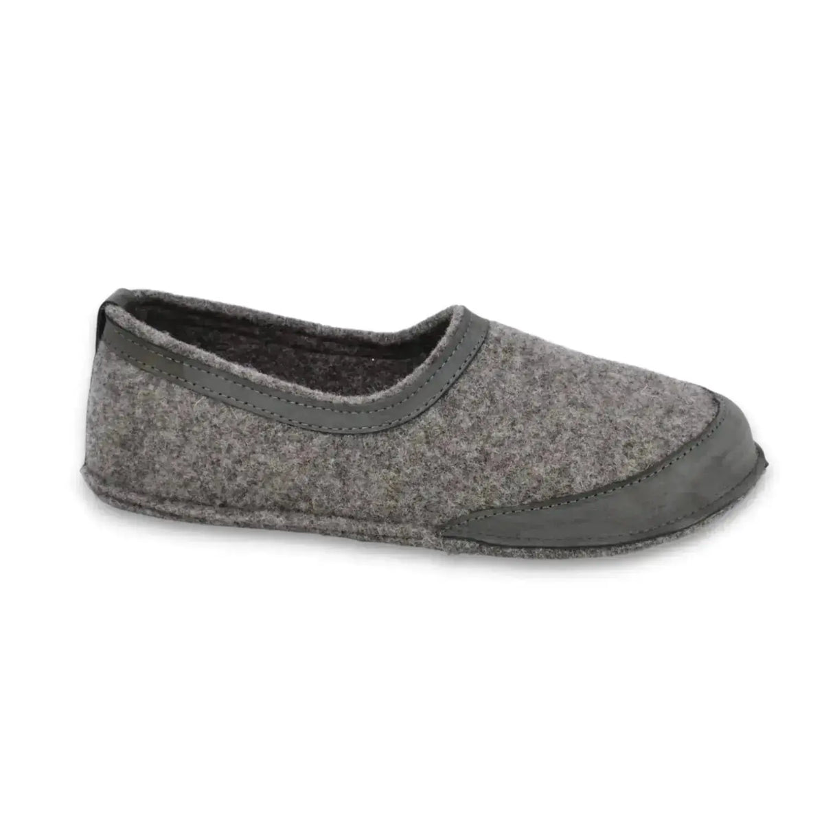 OmaKing - Gris Foncé - chaussons barefoot feutre