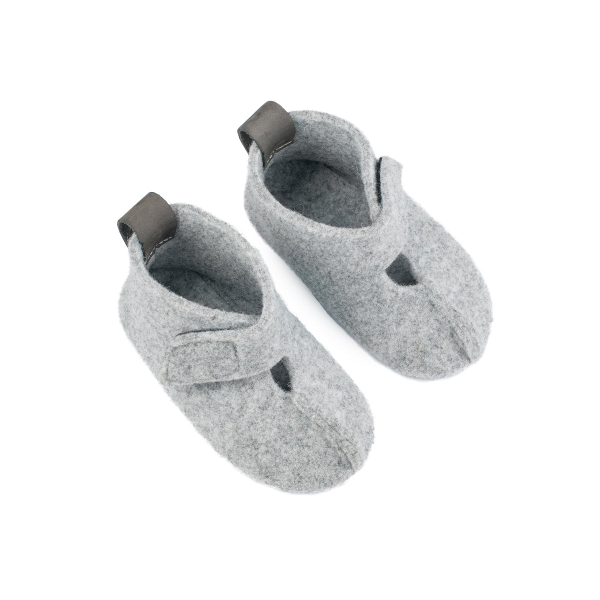 Omaking - Kaku Grey - zapatillas de casa barefoot de lana-Oma King-Cacles Barefoot-Tienda de calzado barefoot respetuoso minimalista