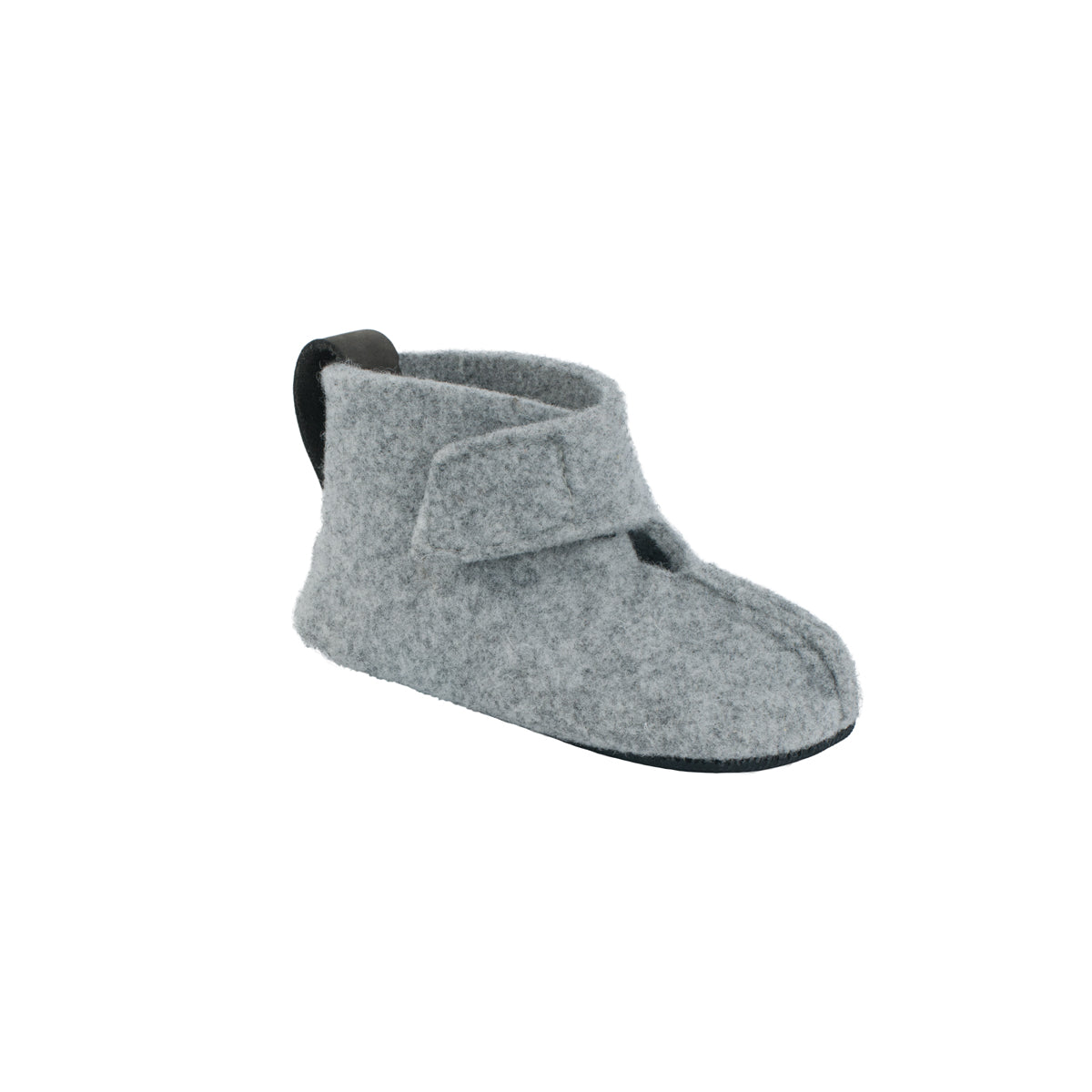 Omaking - Kaku Grey - zapatillas de casa barefoot de lana-Oma King-Cacles Barefoot-Tienda de calzado barefoot respetuoso minimalista