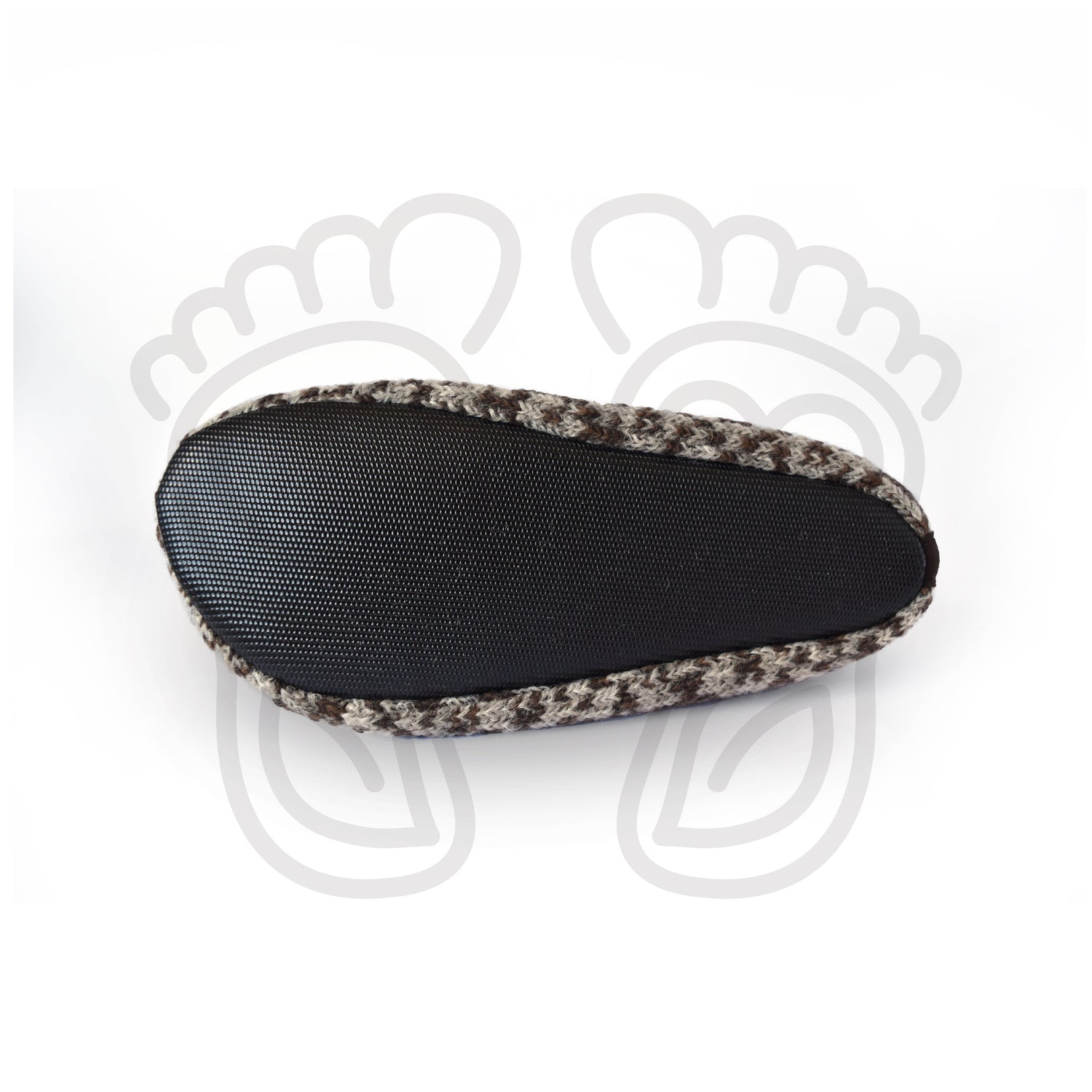 Omaking - Trolla Nordic beige - zapatillas de casa barefoot de lana-Oma King-Cacles Barefoot-Tienda de calzado barefoot respetuoso minimalista