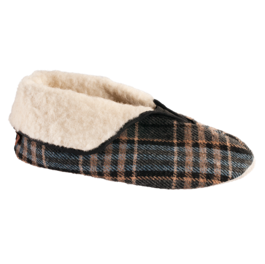 Omaking - Trolla Scott Pattern - zapatillas de casa barefoot de lana-Oma King-Cacles Barefoot-Tienda de calzado barefoot respetuoso minimalista