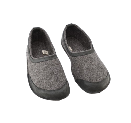 Omaking - Tossun Grey - chaussons d'intérieur barefoot en feutre
