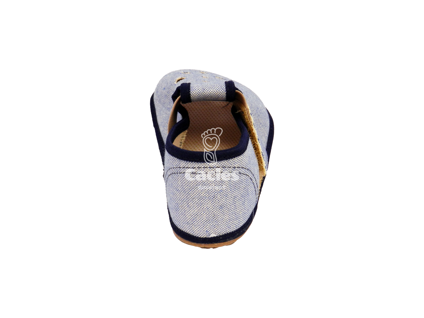 Pegres zapatillas algodón azul-Pegres-Cacles Barefoot