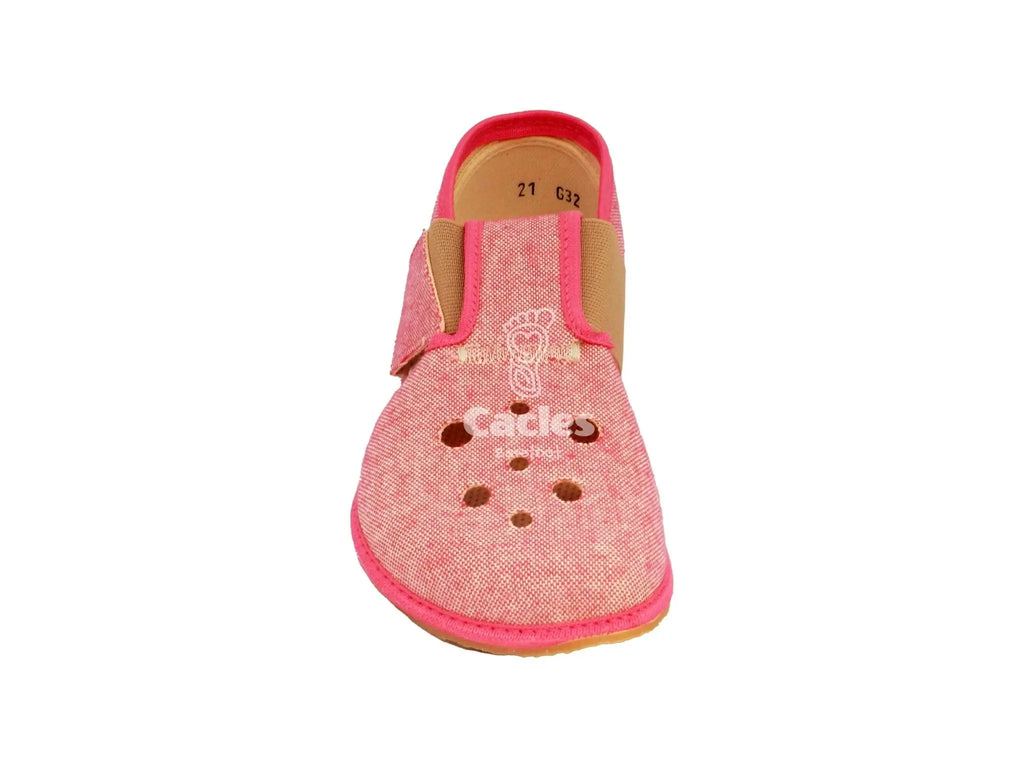 Pegres - BF03 - zapatillas de casa barefoot - rosa