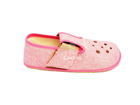 Pegres - BF03 - zapatillas de casa barefoot - rosa