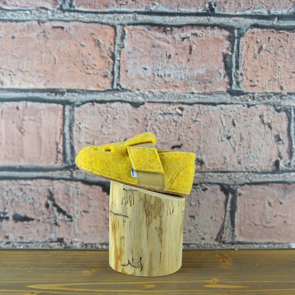 Pegres - BF04 - zapatillas de casa barefoot - amarillo