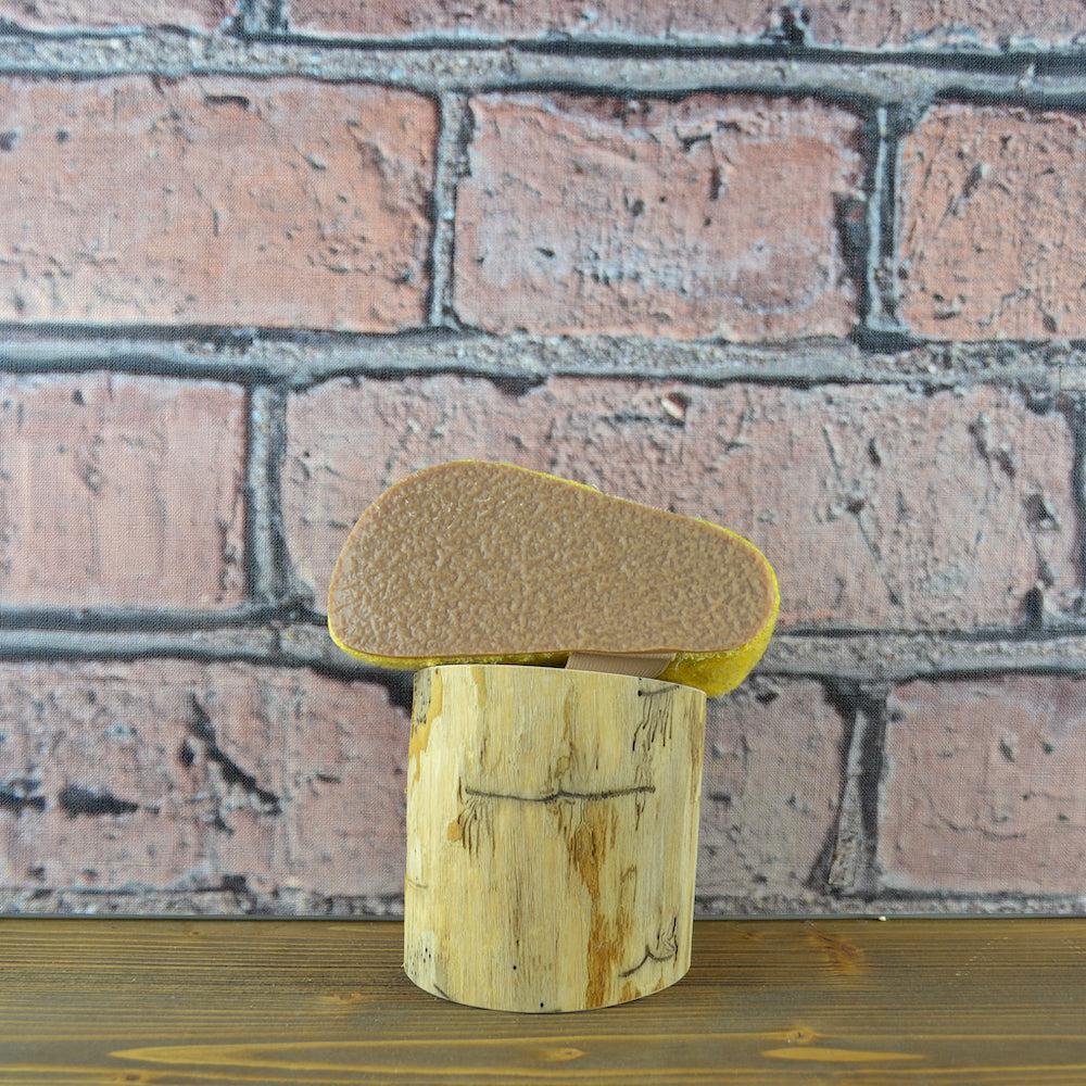 Pegres - BF04 - zapatillas de casa barefoot - amarillo