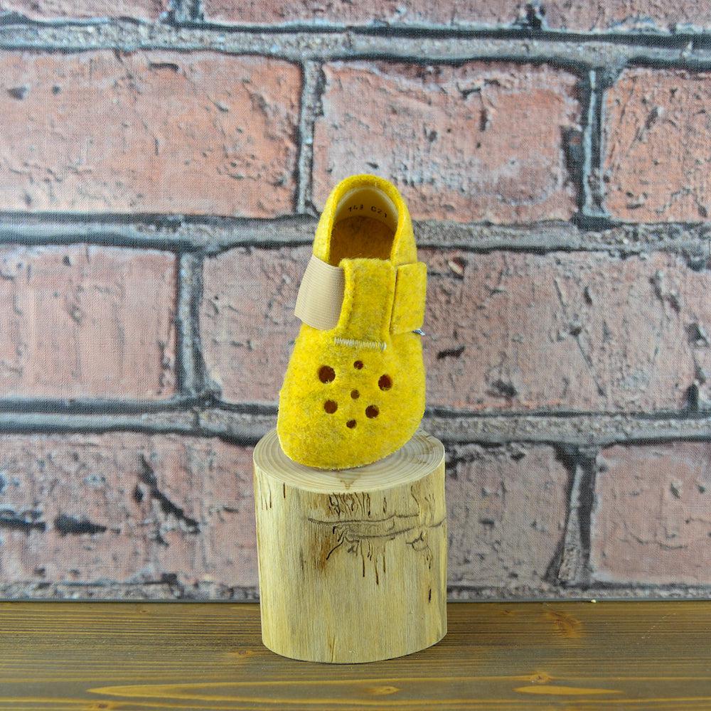 Pegres - BF04 - zapatillas de casa barefoot - amarillo
